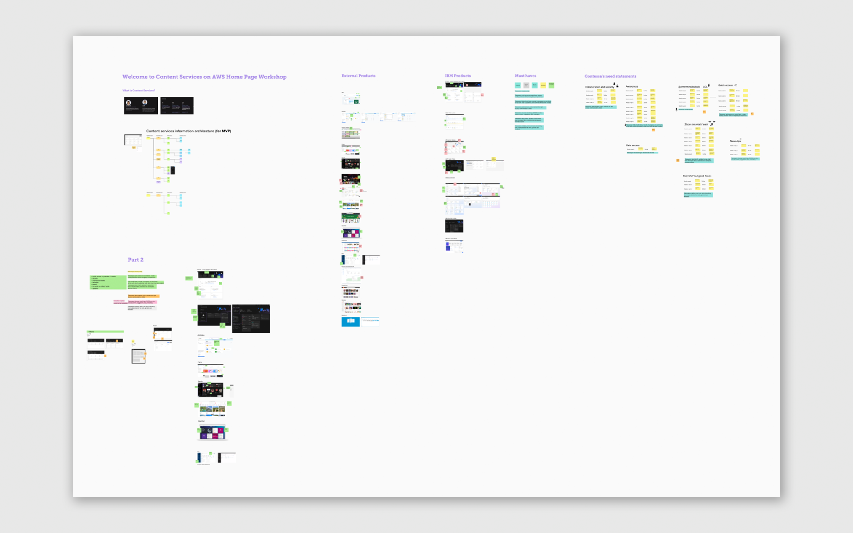 Home Page workshop