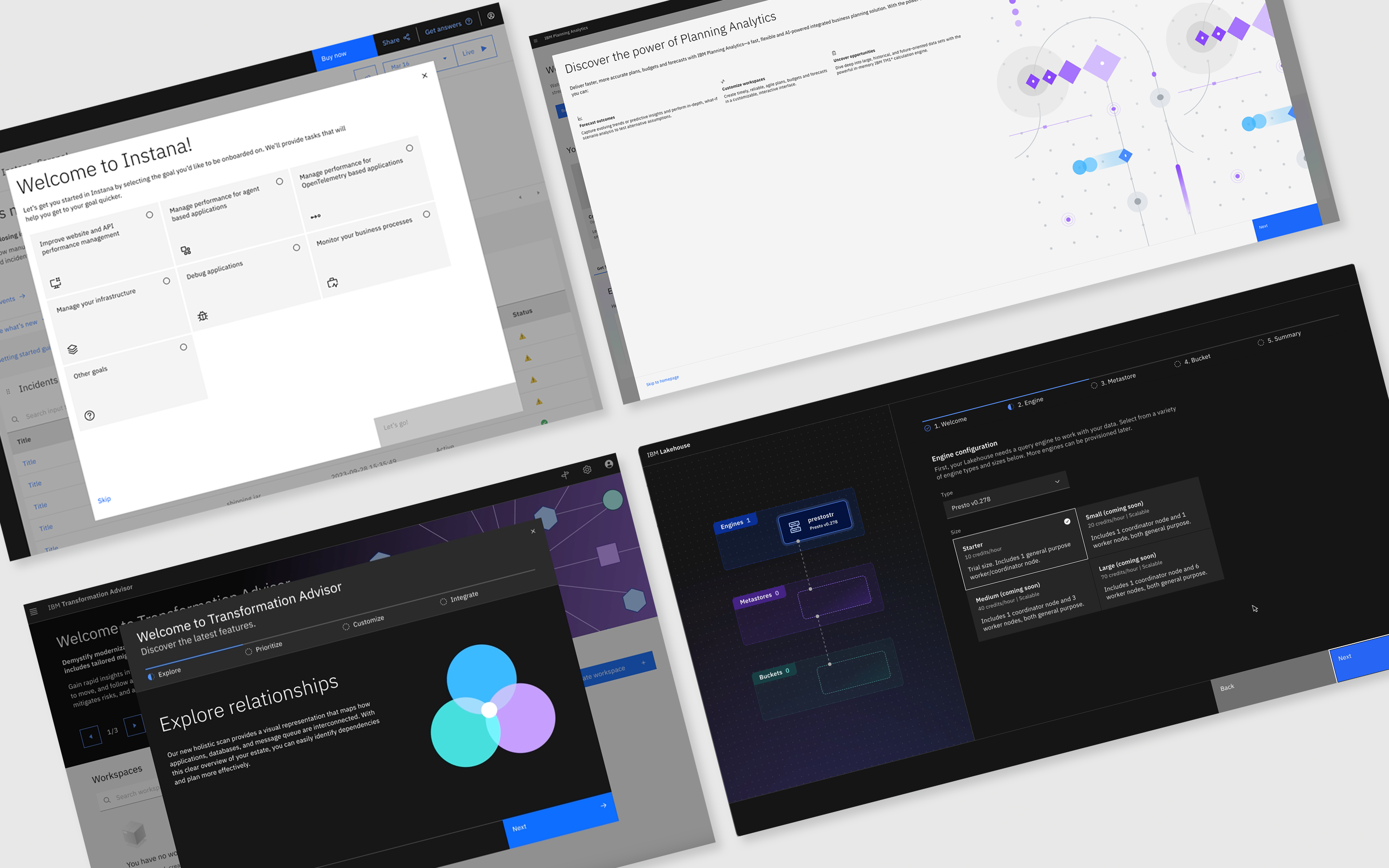 Products using the Interstitial pattern